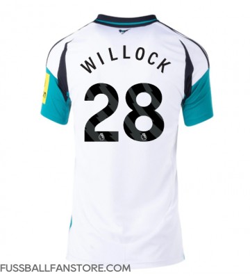 Newcastle United Joe Willock #28 Replik Auswärtstrikot Damen 2024-25 Kurzarm